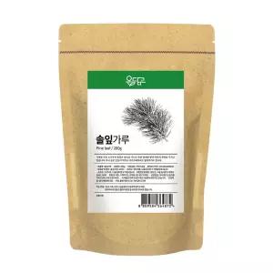 온담고 솔잎가루 200g/식재료/업소/보관/활용/소분/사용/원료/배합/식물성/분말/가루/원물/채소/곡물/뿌리