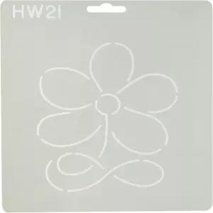 퀼팅 크리에이션 스크롤 데이지 퀼트 스텐실