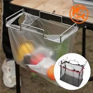 ( )야외 정리 바스켓 슬림 캠핑 쓰레기봉투 걸이 휴대용 정리 용기