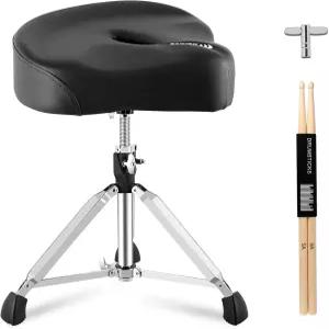 ROWELL 드럼 왕좌 헤비 듀티 에어 가이드 홀 스툴 모터사이클 스타일 높이 조절 가능한 의자 키가 크고