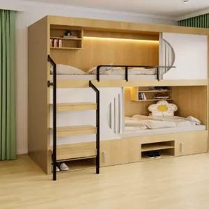 이층 럭셔리 북카페 벙커 원목 캡슐 수납형 철제 계단형