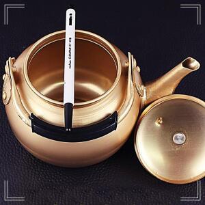 [2개구성] 황주전자 1L 양은 금색 옛날 술집 ARW8A4092