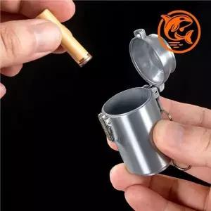 ( )휴대용 캠핑용 정리 다기능 겸용 재떨이 보관함 필수 아이템