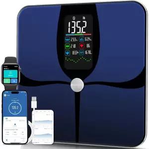 체질량지수(BMI) 체지방 근육량을 이용한 레펄스 스마트 체중계 4.68인치 대형 디스플레이 심박수를 고정밀