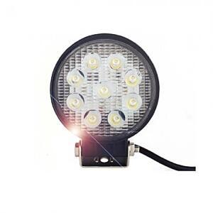 [2개구성] 원형 27W써치라이트 휴대용 확산형 다용도후레쉬 전용 작업등 12V24V BHWAD80BD