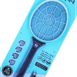 [2개구성] 삼정091구형 빅사이즈 LED전등 파리패 전자모기채 킬러 전기모기채 해충 IPWBCE790