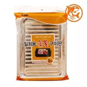 ( )일회용 바비큐 숯불그릴 야외용 바비큐 플레이트 캠핑용 버너스