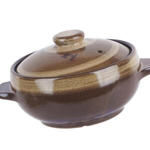 [2개구성] 동이 내열 뚝배기 - 소 전통 세라믹 숨구멍 AEWBAB42A