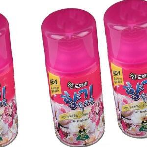 [3개구성] 산도깨비 향기속으로 향캔포도290ml 분사 탈취 화장실 GJW8E0D1B