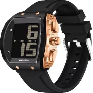 말하는 노인을 위한 파인드타임 시계 디지털 읽기 쉬운 큰 얼굴 손목시계 방수 스포츠 야외 전자 노인 LED