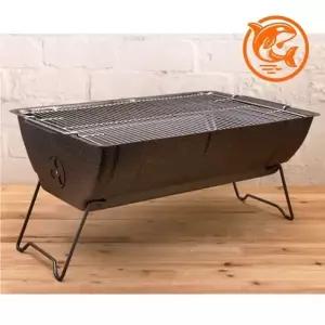 ( )대형 캠핑 바베큐 그릴 스테인리스 사각 그릴 피크닉 용품