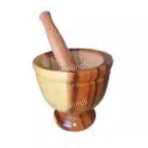 절구 절구통 마늘 다지기 고추 분쇄기 원목 절구목 방아 마늘방아기 포함 나무