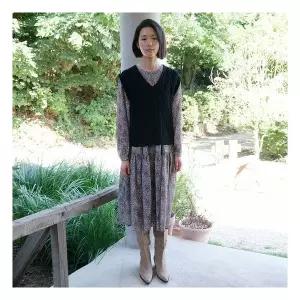 백화점정품 써스데이 아일랜드 조끼 베스트 [써스데이아일랜드][여성]케이블 브이넥 베스트(T256MVT140W)