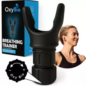 옥시바이오 옥시 호흡 트레이너 더 강한 폐로 쉽게 숨 쉬기 고급 실리콘으로 제작