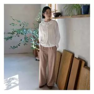 백화점정품 써스데이 아일랜드 조끼 베스트 [써스데이아일랜드][KiiiKiii 착용]레이스 패치 베스트(T256MVT