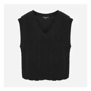 백화점정품 써스데이 아일랜드 조끼 베스트 [써스데이아일랜드]케이블 브이넥 T256MVT140W 여성 간절기 니