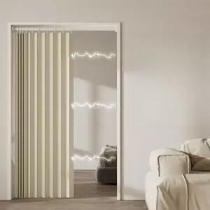 공간분리 블라인드 커튼식 식당 베란다 보건실 접이식