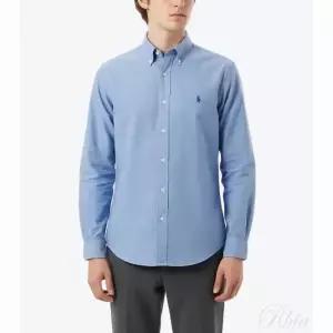 폴로랄프로렌 25FW 포니로고 자수 옥스포드 셔츠 710772290004