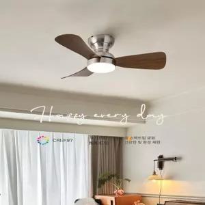 벨라마켓 작은방실링팬 거실 안방 천장형선풍기 조명 환기 조용한