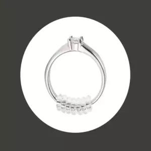 반지 사이즈 조절링 남녀공용 밴드형 링 늘림기능 커플링 착용감 좋은