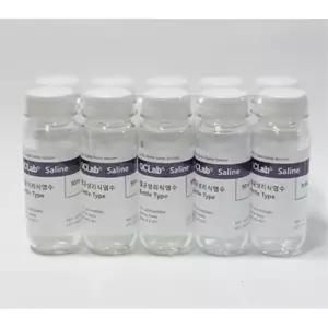 학교 과학실험 교구 멸균생리 식염수 보틀형 10p 과학왕 수업교구 첫과학