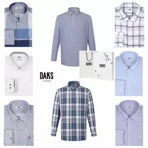 갤러리아 26SS 닥스 봄 여름 셔츠 남방 체크 솔리드 캐주얼 DMS3