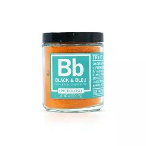 스파이스톨로지 ？ 블랙 블루 케이준 시즈닝 리얼 치즈 블랙닝 향신료의 고급 블렌드 치킨 스테이크 버거