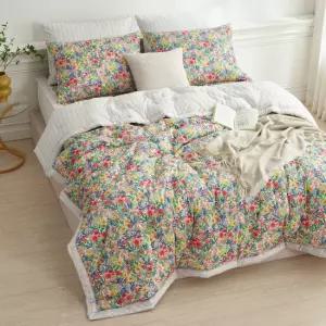 뉴왈츠 고온워싱면100 차렵베개세트Q(세탁망증정+베개솜2EA)