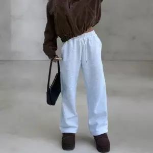 [다잇템] 여성 넓은 보온 하트포켓 고무줄 무채색 트랙수트 바지 바지_23915427_588872