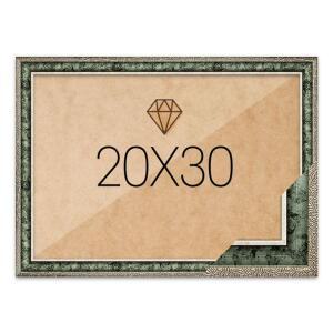 [2개구성] 20x30 고급형 앤틱그린 보석십자수 페인팅 큐빅십자수 EWCB1AD9