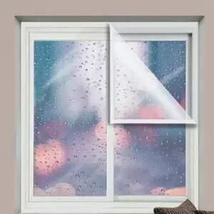 ( )찍찍이 창문 문풍 외풍차단 막 한파대비 바람막이 바람 130x156cm 외풍 방풍막