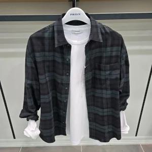 폴햄 남성 더블 페이스 체크 셔츠PHF3WC1083BYS 1853339