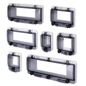 잠글 있는 회로 차단기 상자가 방수 상자 후드 투명 커버 전기 실외