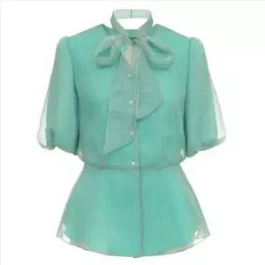 [미니멈]페플럼 블라우스 (MYBAWB5290 G1N)_IC