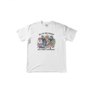 [와일드동키] 패밀리 티셔츠 화이트 153583826