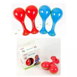 아기 아가 영아 클래식 악기 마라카스 한쌍 색상랜덤 [AQI5681]