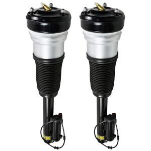 2WD 메르세데스-벤츠 W220 S-클래스 S430 S500 S55AMG 1999-2006 w ADS 2203202438, 220320243880을 위한 2PCS 프론트 에어 서스펜션 쇼크 스트럿 업소버 장착