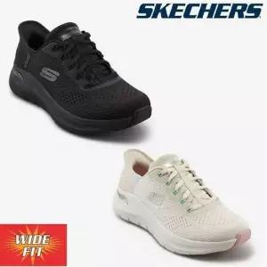 스케쳐스 여성 고워크 아치핏 2.0 와이드 슬립인스 SL0WPCFX071 외 1종 349830