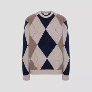 매장정품 BEANPOLE 빈폴 [빈폴] 아가일 니트 베이지 (BC4951C40A) 1116979