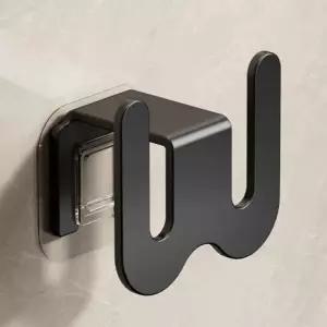 무타공 욕실 슬리퍼 걸이 거치대 블랙 실내화거치대 욕실정리대