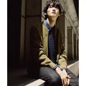 매장정품 빈폴 BEANPOLE MEN 아가일 집업 카디건 올리브 BC595AC37J 653554