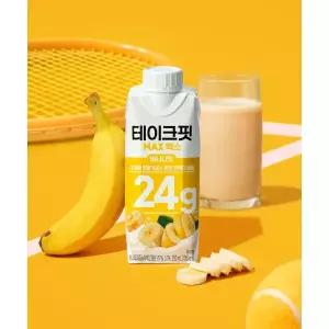 매장판매전용 TAKE-FIT 테이크핏 맥스24G 바나나맛 250mL x 12개