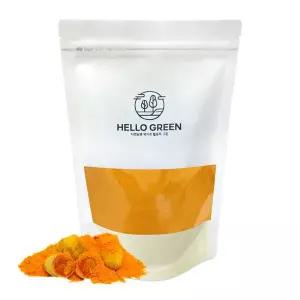헬로우그린 인도산 강황 분말 가루 1kg (팩) 헬로우 그린