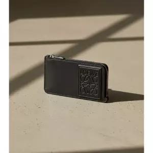 로에베 26SS Coin Cardholder in Satin Calfskin (C565Z40X05 1100) (코인 카드홀더)