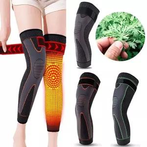 M-XL 쑥뜸 스포츠 발열 무릎보호대 다리토시 무릎토시 다리보호대 레깅스 스타킹 붕대 레깅스 레그워머