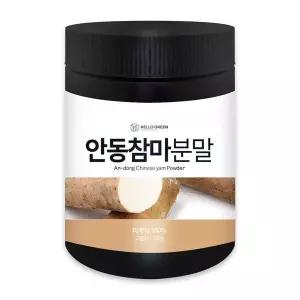 헬로우그린 국내산 안동 참마 분말 300g(통) 헬로우 그린