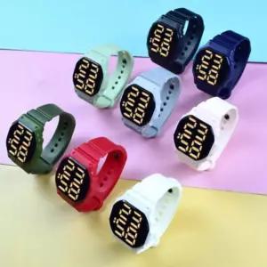 LED 남성 터치 여성 패션 자동차용품 스포츠 컬러 커플 손목시계