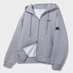 지프 Jeep 2WAY 오버핏 스몰 후드집업 (JR5TZU051LR)