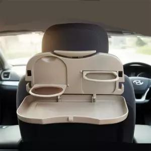 차 뒷자리 책상 차량용테이블 자동차트레이 차량용선반