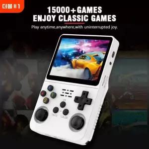 게임기 RG40XXH 휴대용 게임보이 레드 R36S 기본게임기 블랙 8 레트로